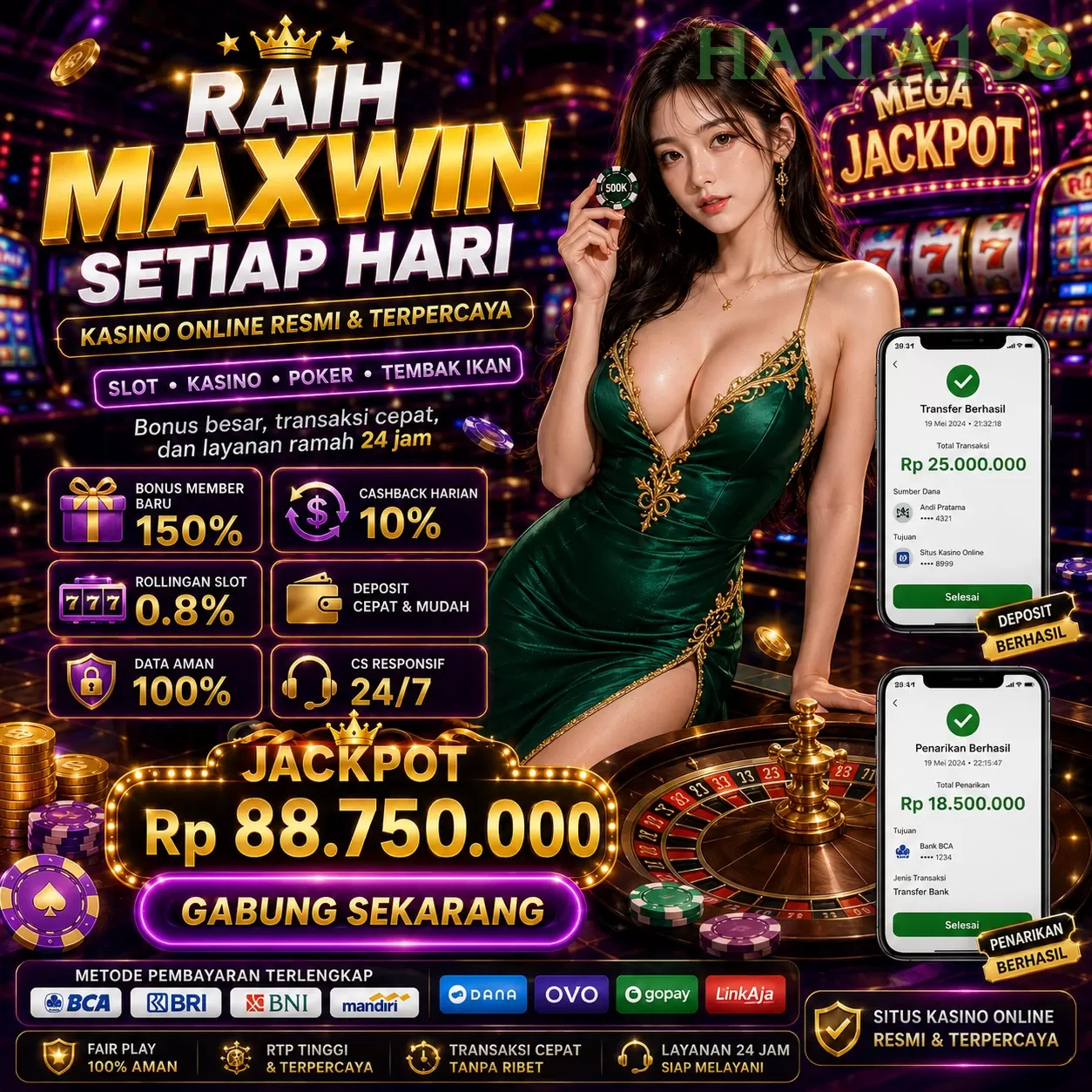 WELCOME BONUS NEW MEMBER 50_ promotion image